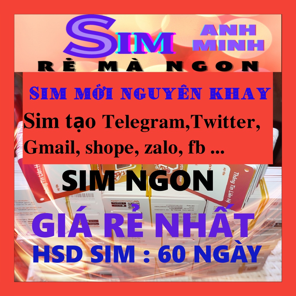 Sim VNMB TẠO TÀI KHOẢN SIÊU RẺ