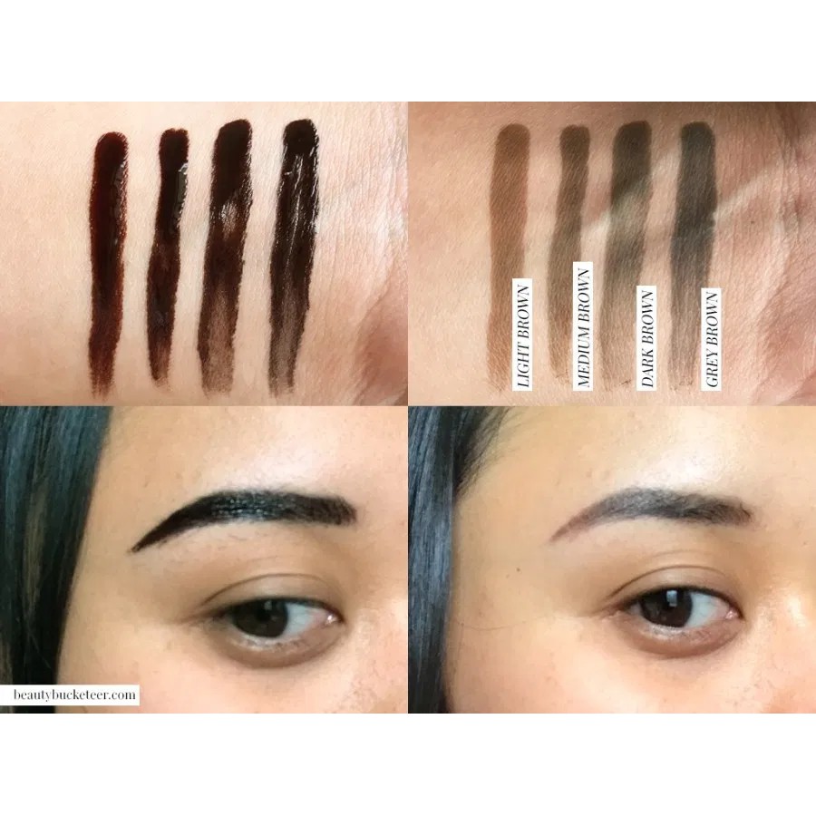 Xăm Mày Tạm Thời Maybelline Tattoo Brow Gel Tint Màu Nâu Medịum Brown - Nâu Đậm Dark Brown - Nâu Xám Grey Brown | BigBuy360 - bigbuy360.vn