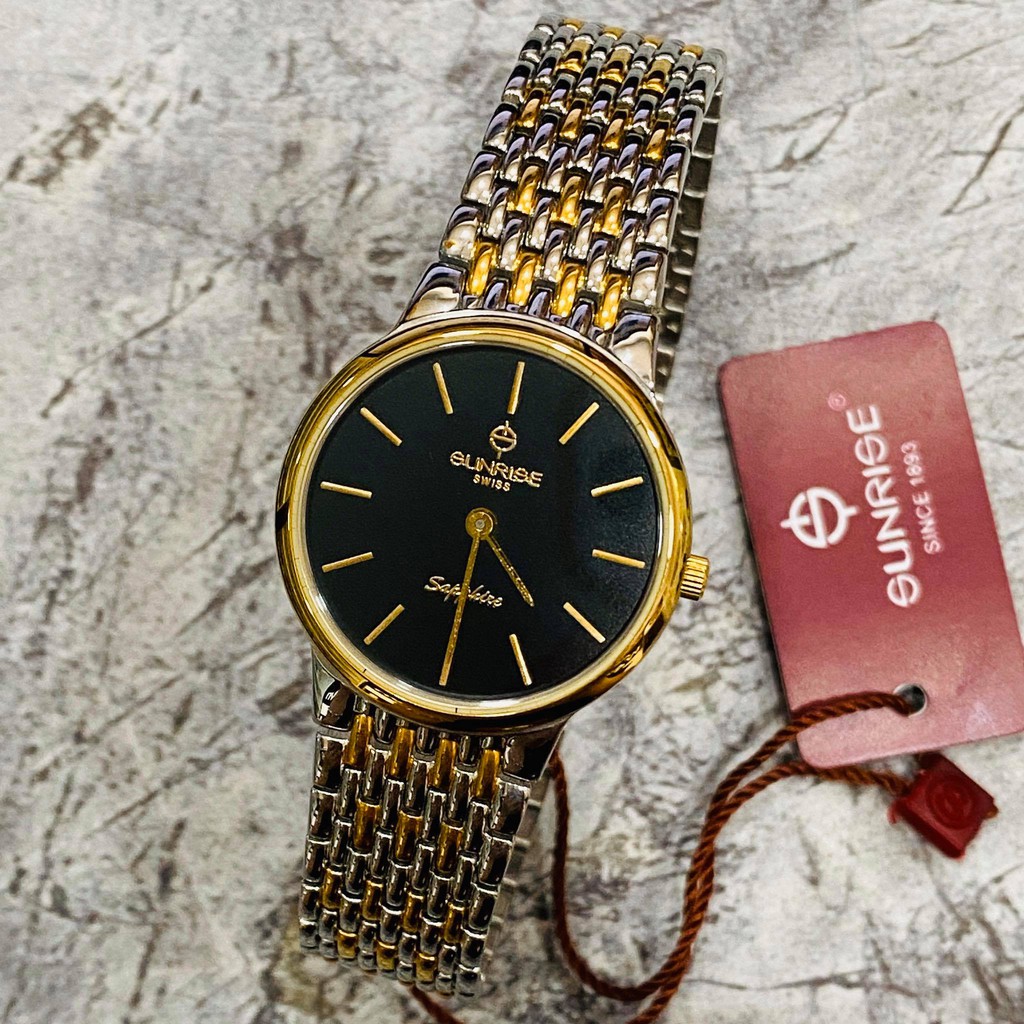 Đồng hồ Sunrise nữ chính hãng Nhật Bản L738SWD.SG.D - kính saphire chống trầy - siêu