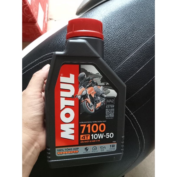 Dầu Nhớt Motul 7100 10W50 dung tích 1 lít