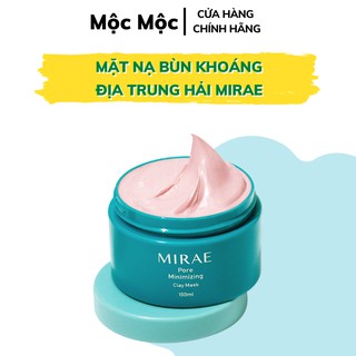 Mặt nạ bùn khoáng Mirae làm sạch nhanh chóng bụi bẩn, sạch mụn se khí lỗ chân lông