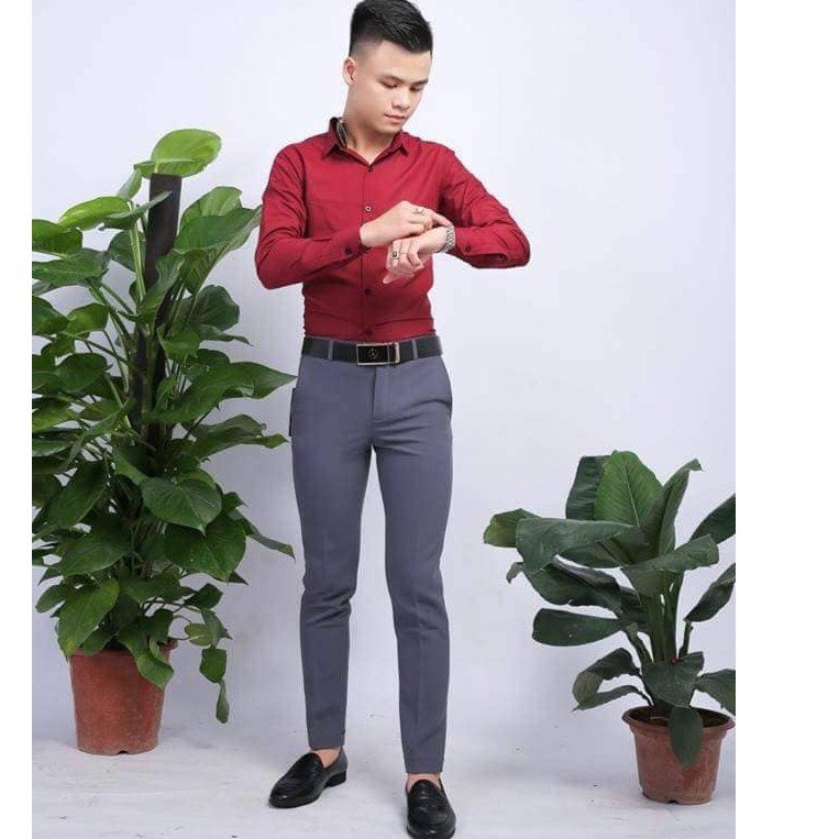 Quần tây vải tuyết hàn đủ màu tự chọn