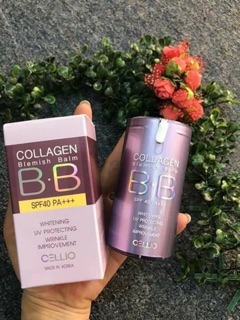 Kem nền BB cellio collagen