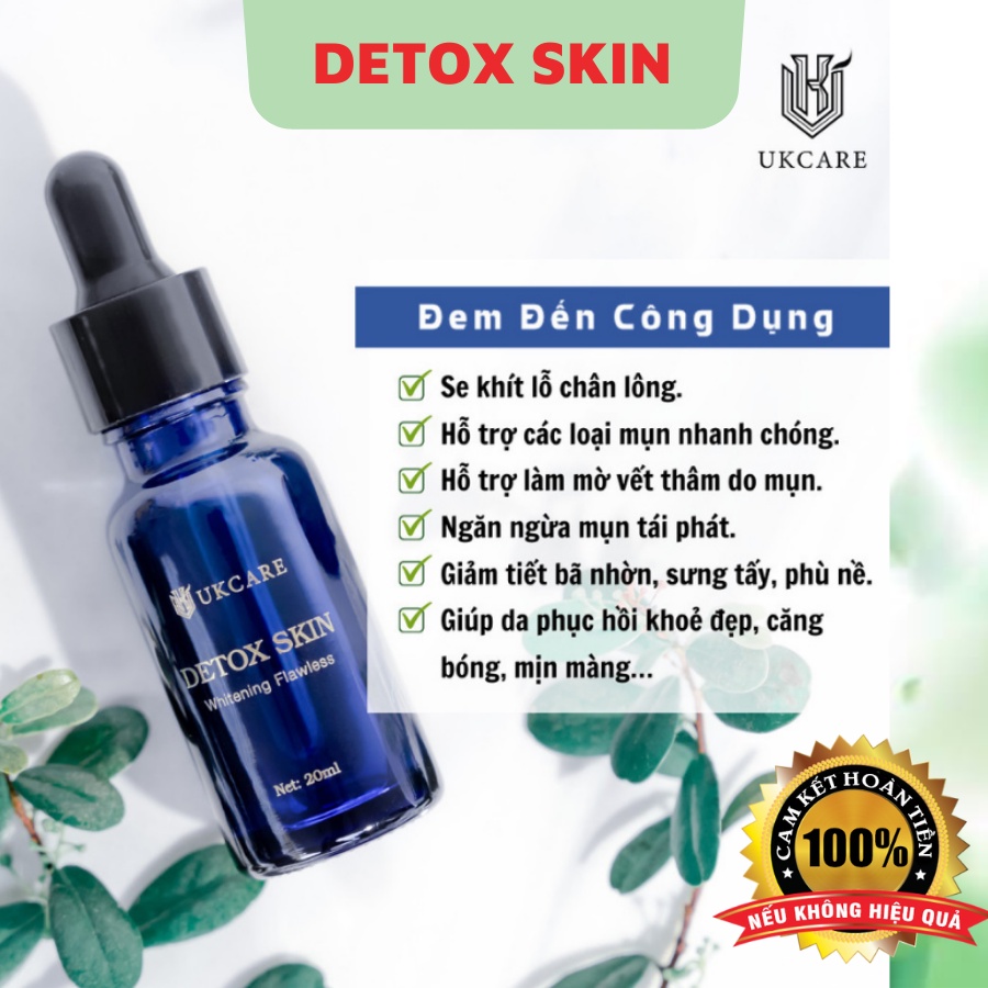 DETOX SKIN – SẠCH MỤN, SẠCH KHUẨN UKCARE | BigBuy360 - bigbuy360.vn