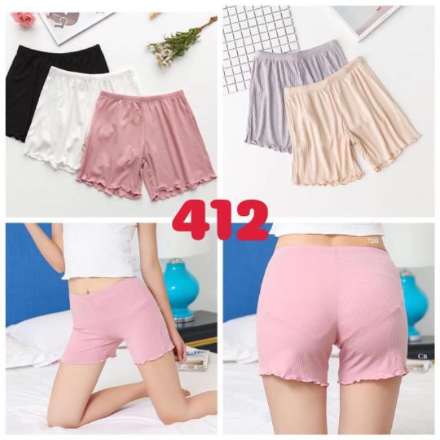 Quần đùi váy cotton gân mới cực hot | BigBuy360 - bigbuy360.vn