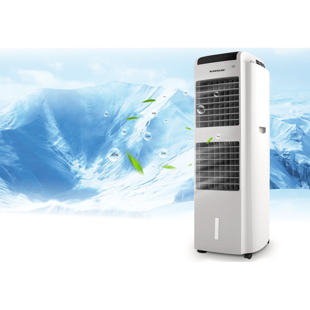 {FREESHIP} Quạt điều hòa- Máy làm mát không khí có chức năng bắt muỗi Sunhouse SHD7738