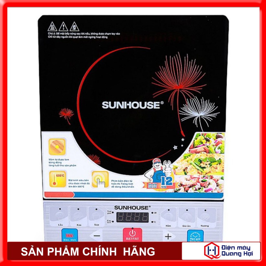 🔰[CHÍNH HÃNG 100%]✅ Bếp điện từ cơ Sunhouse SHD6152 ⭐