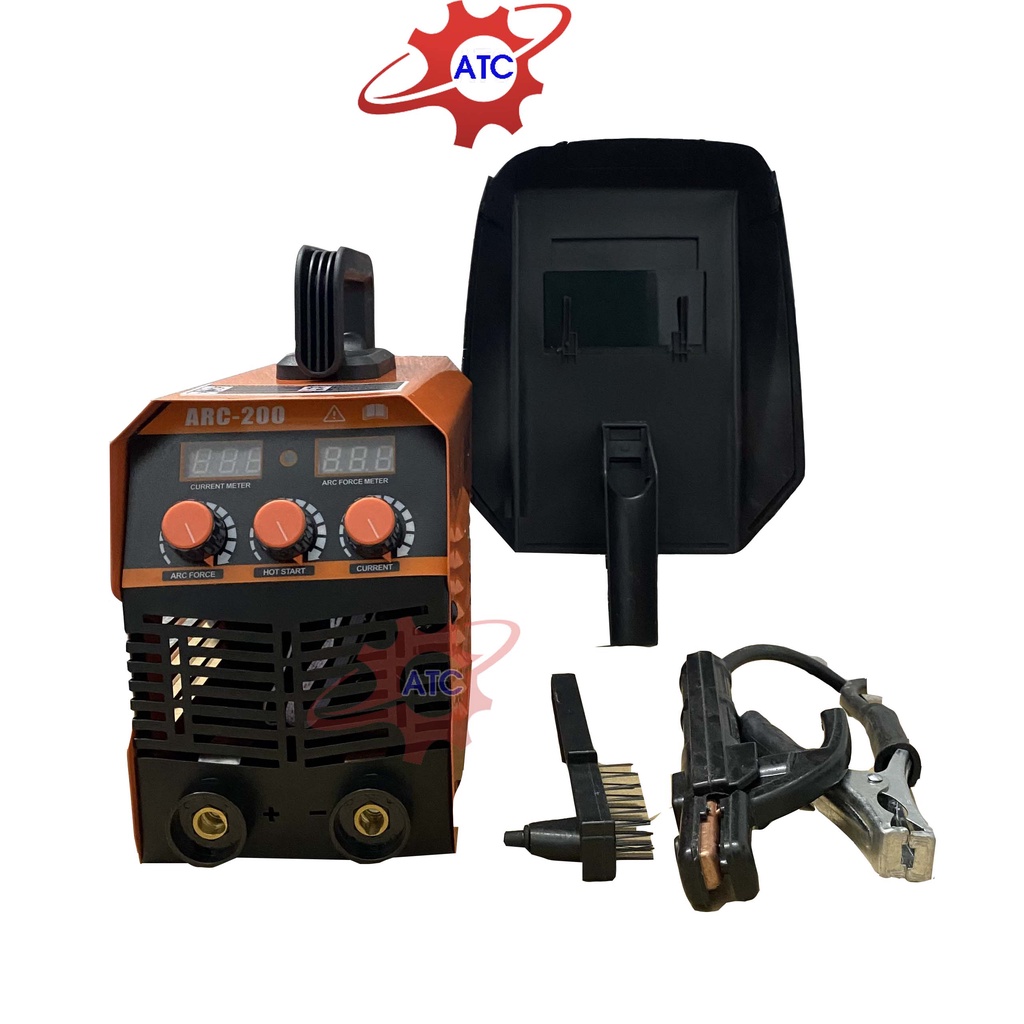 Máy Hàn điện tử Nhật Bản Jasic Arc200 Loại 3 Núm chỉnh - Hàn Que gia đình hoặc Công trình- Bảo hành 1 năm