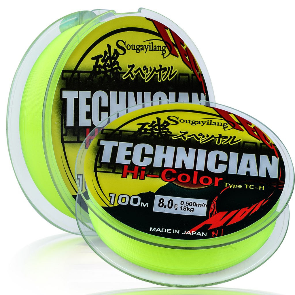 Cuộn dây câu cá Sougayilang Fluorocarbon 13-43LB 0.2-0.5mm 100M