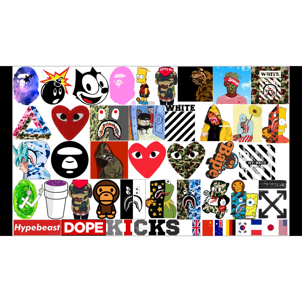 STICKER dán Vali, xe, barber shop, Mũ bảo hiểm , macbook, đàn, tường... Nhập mã GIẢM GIÁ 15k khi mua từ 3 set