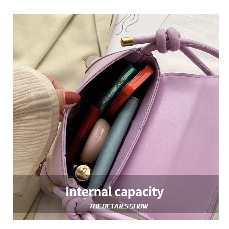 Túi Xách Da PU Màu Trơn Phong Cách Hàn Quốc Cho Nữ