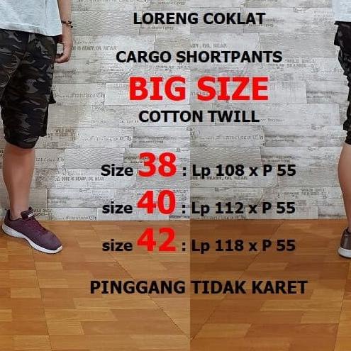 ➩ Quần Jogger Túi Hộp Ngắn Jumbo Cho Nam Size 38 40 42 - Kaki, 38 ♣