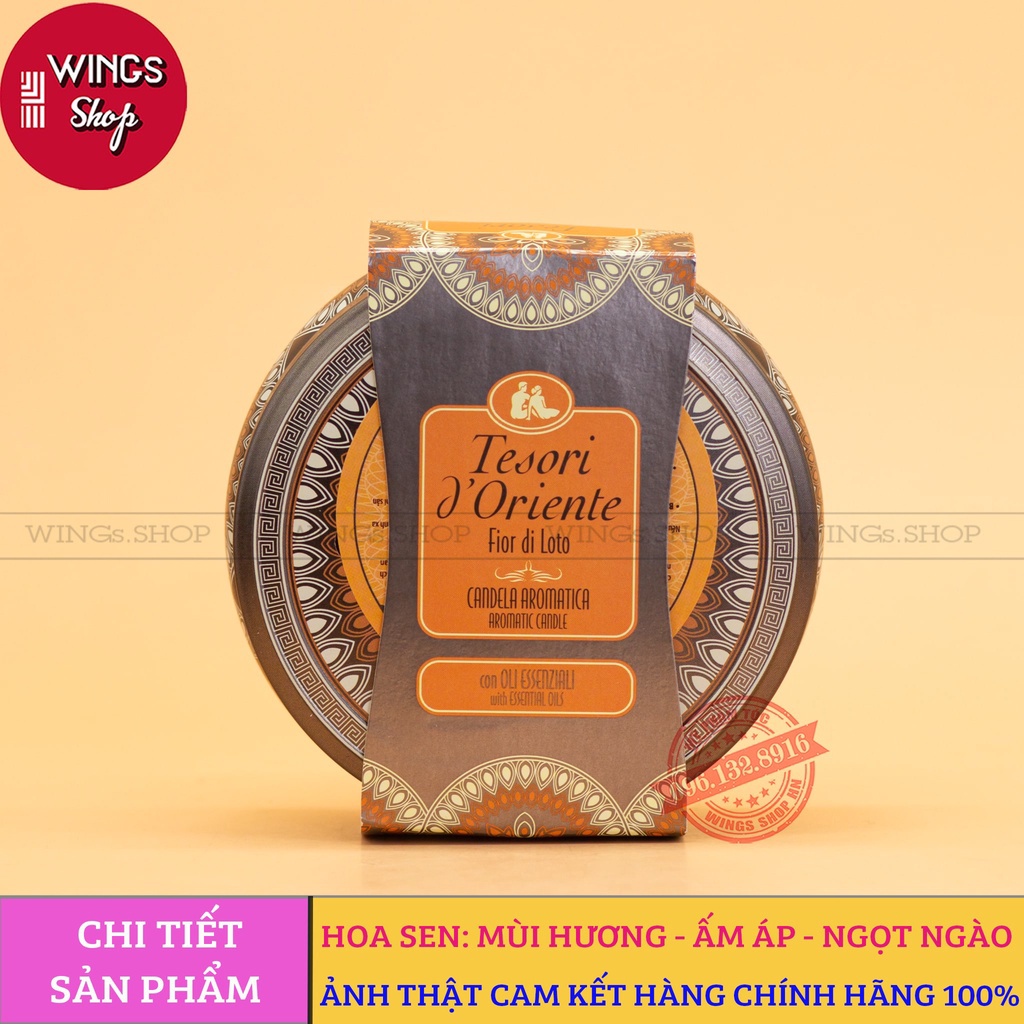 Combo Sữa tắm nước hoa Ý Tesori d'Oriente hương Hoa Sen | Wings Shop