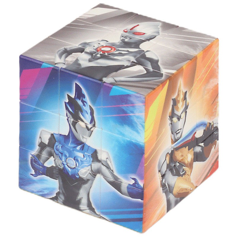 Khủng long Ultraman Khối lập phương Rubik Đồ chơi Xếp hình Khối lập phương Khối lập phương Rubik Phát triển bậc ba Phim