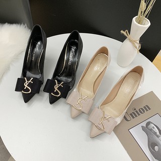 Giày nữ, sexy, cao gót, gót nhỏ, dễ kết hợp, phù hợp cho mùa đông, phong cách công sở, mẫu mới nhất