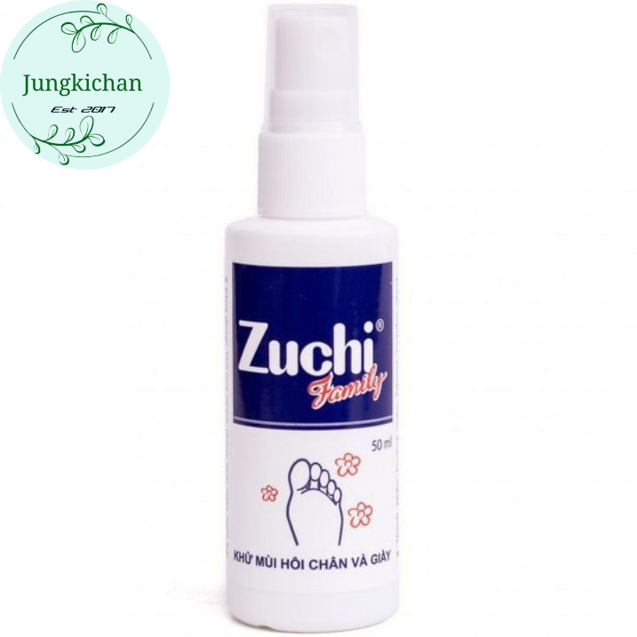 Xịt khử mùi hôi chân và giày Zuchi Family