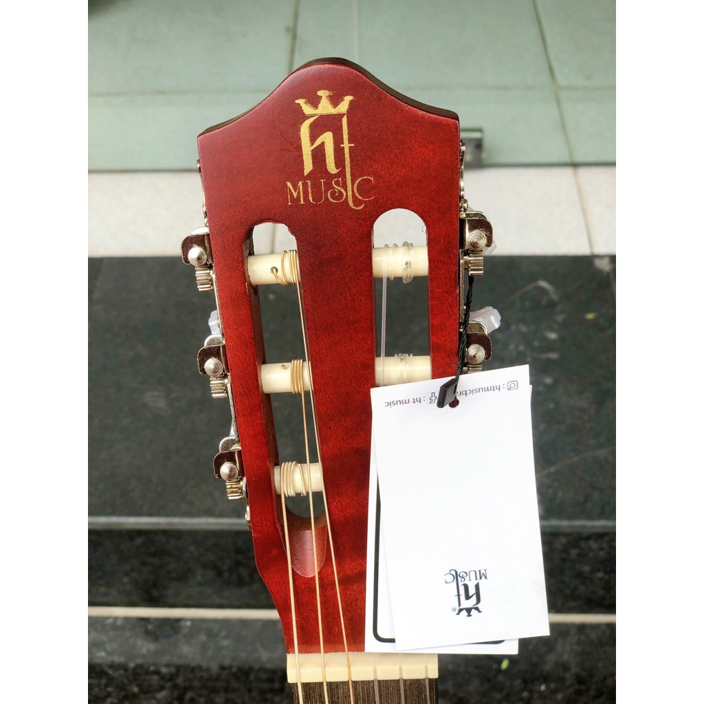 Đàn Guitar Classic HT-Music HT-C89 - Guitar Classic Cho Người Mới Tập Có Ty Chỉnh Cần