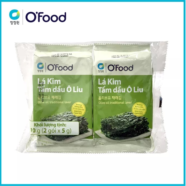 Rong biển lá kim tầm dầu OLIU cuộn cơm hoặc nấu cháo cho bé hiệu OFOOD