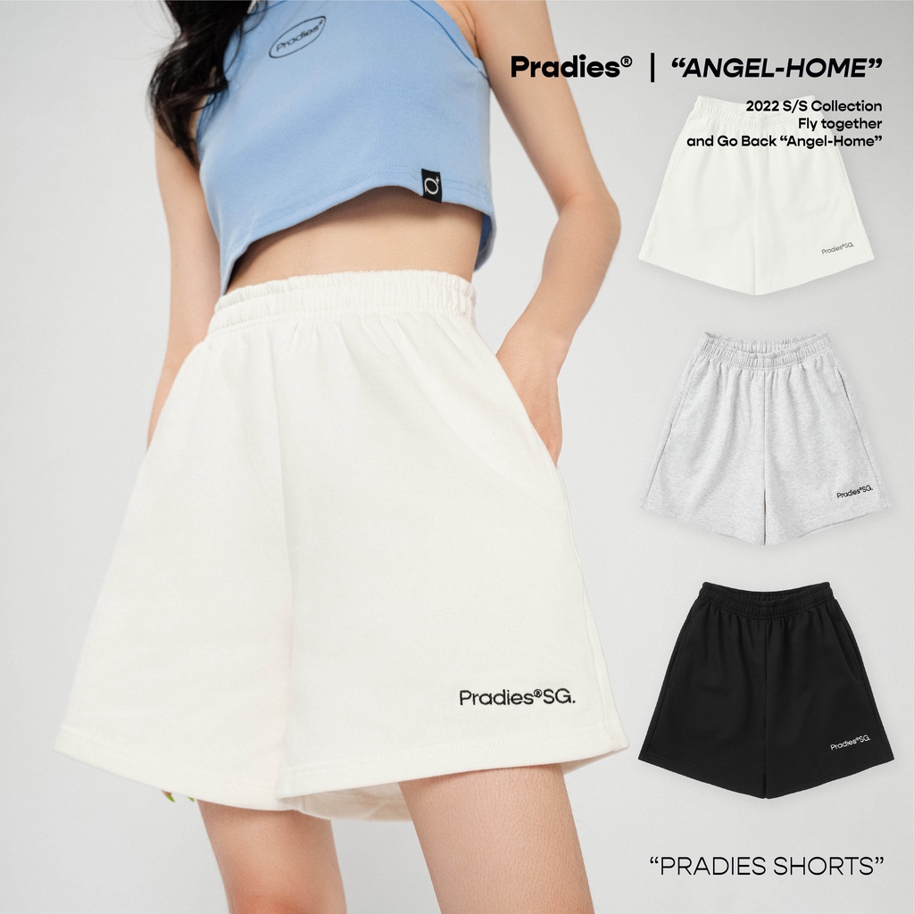 Quần Shorts Thun Pradies Form Ngắn