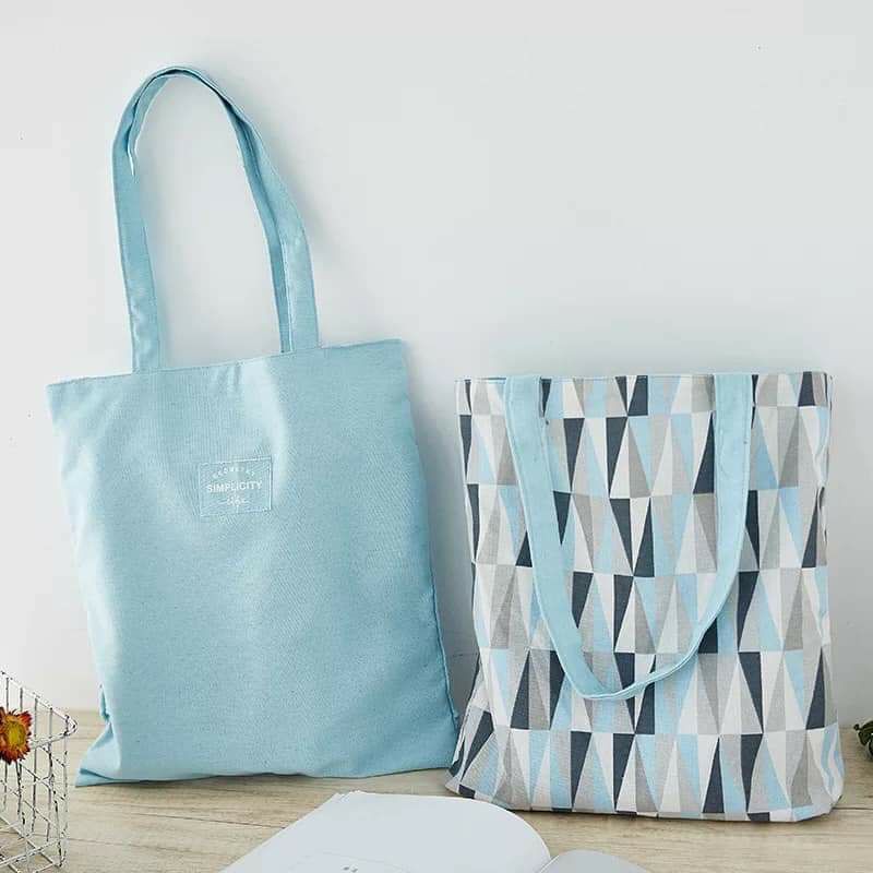 Túi tote canvas 2 mặt