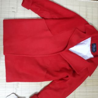 Áo dạ em bé nhung hứa