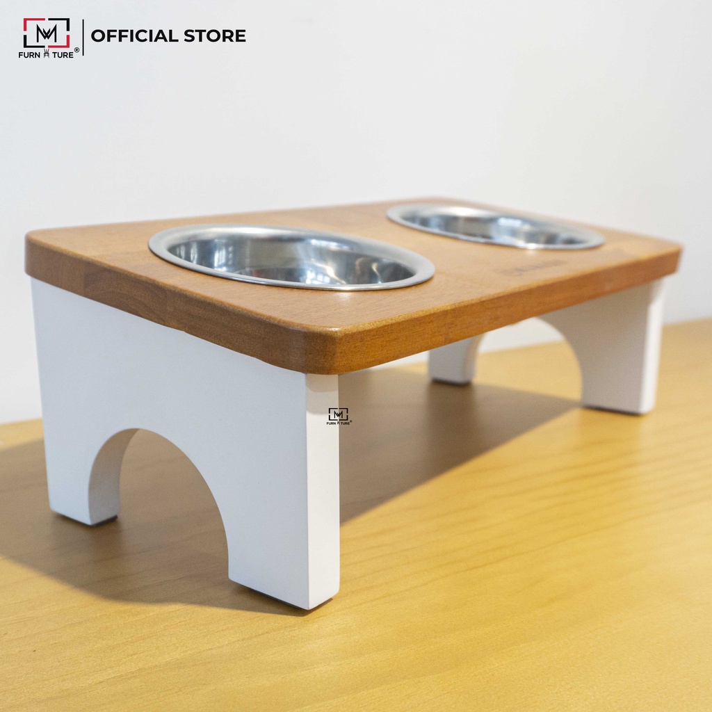 Khay đựng thức ăn cho thú cưng xuất khẩu hàn quốc MW FURNITURE - Nội thất thú cưng