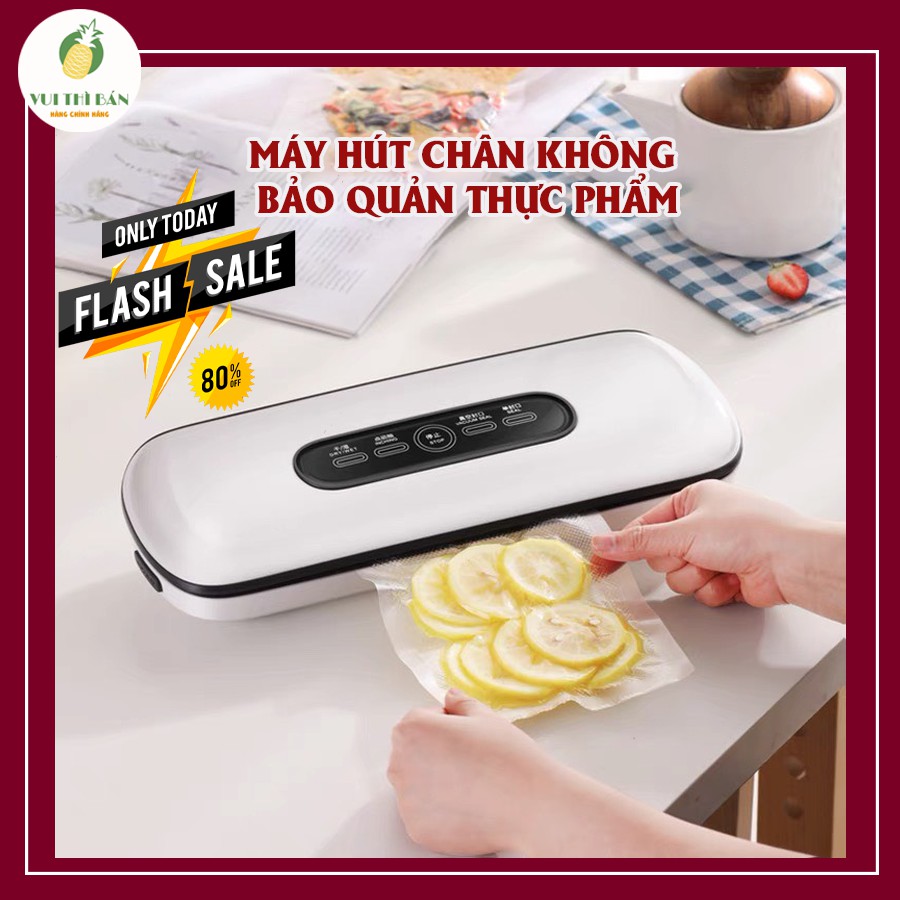 ✨CỰC RẺ✨Máy hút chân không bảo quản thực phẩm ZK-3002 + Tặng kèm 10 túi - BH 6 THÁNG