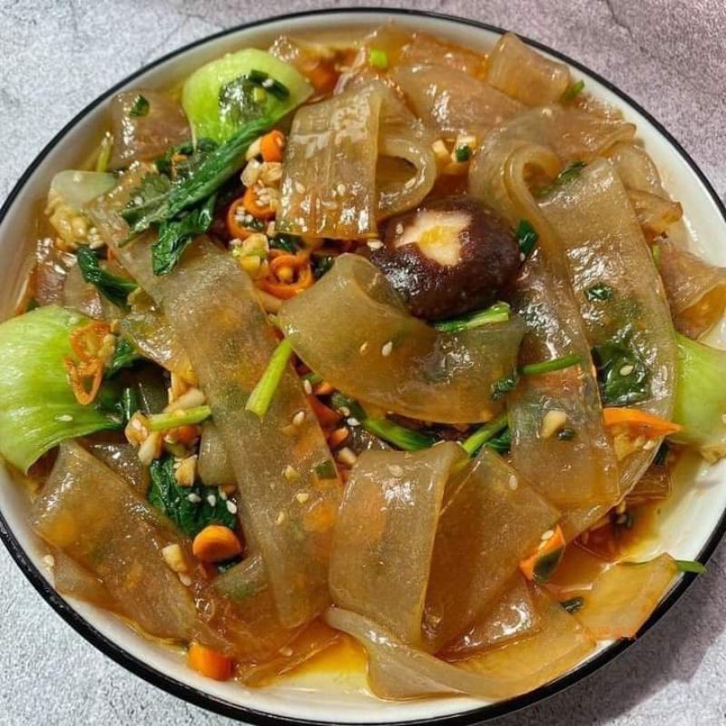 500g Miến Dẹt Hàn Quốc bản to dai ngon