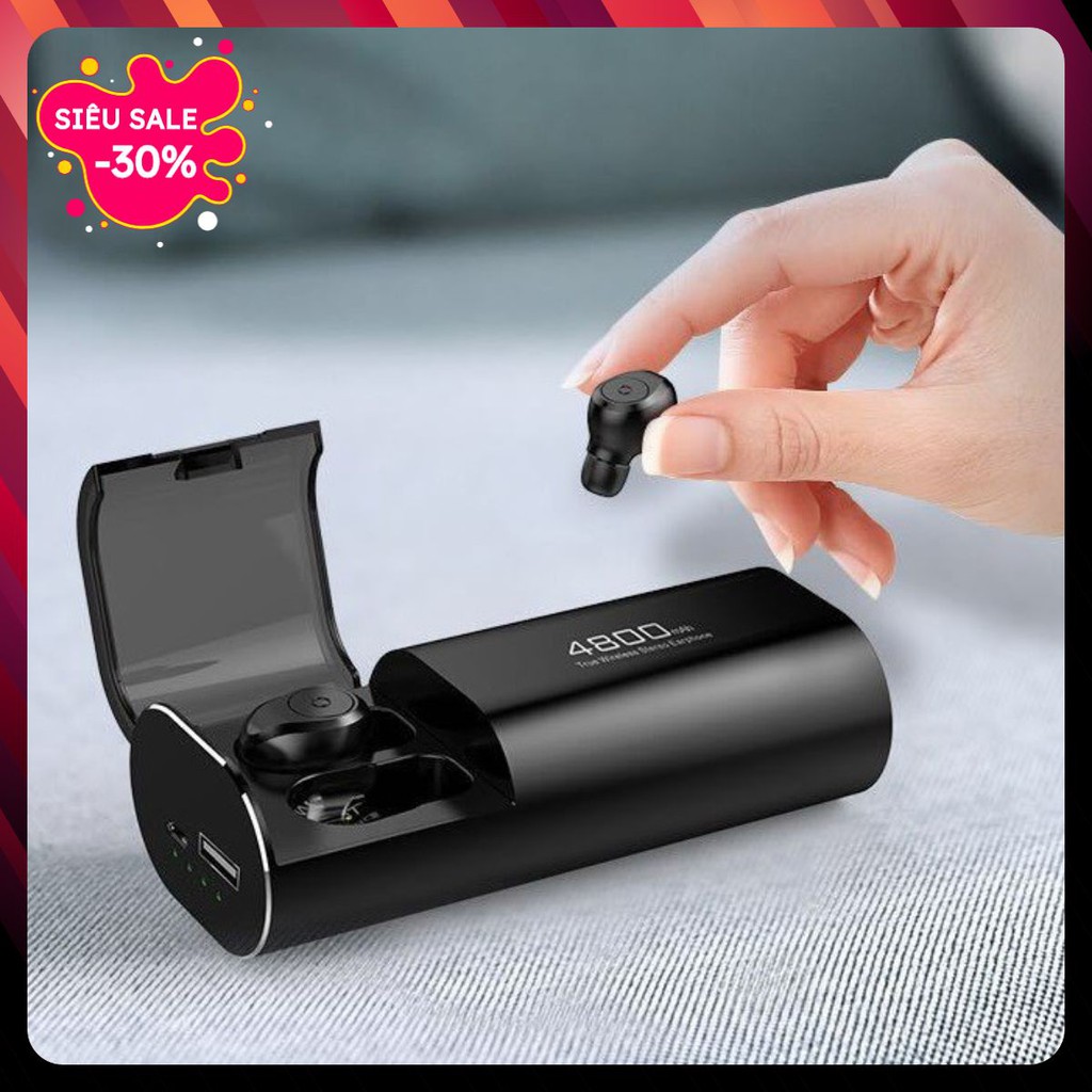 Tai nghe Bluetooth Không Dây Nhét Tai Kiêm Sạc Dự Phòng Amoi S11 TWS Nâng Cấp Hơn i7, i9, i12, F9, F9 Pro Ken.Shop.10