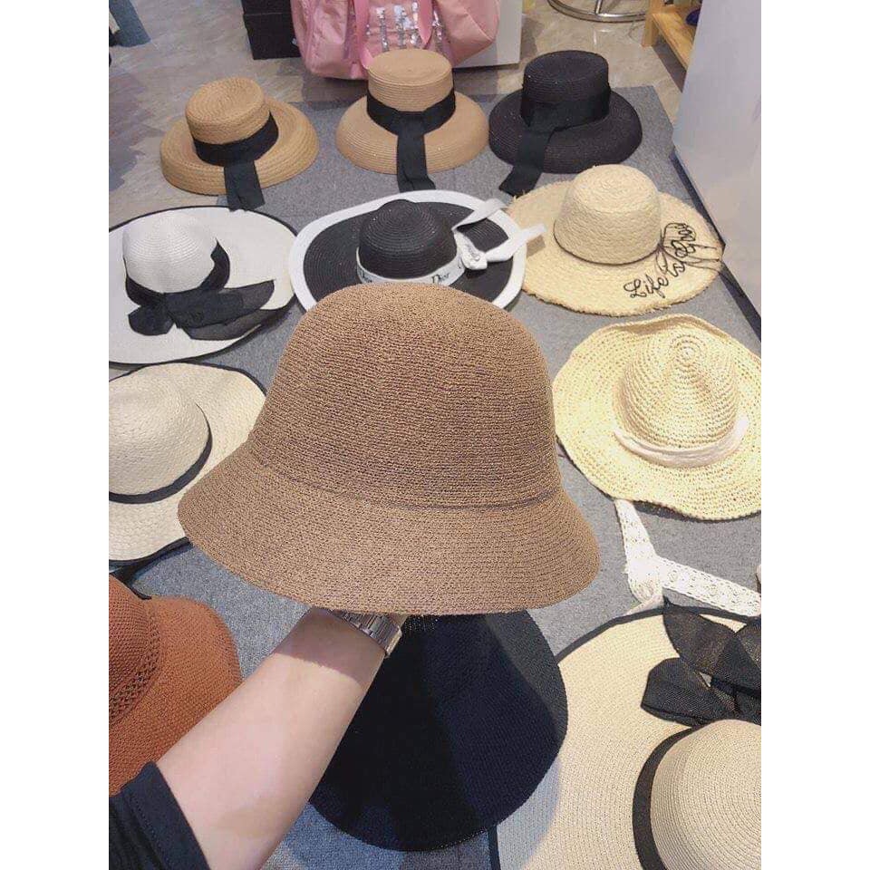 Mũ cói vành nhỏ