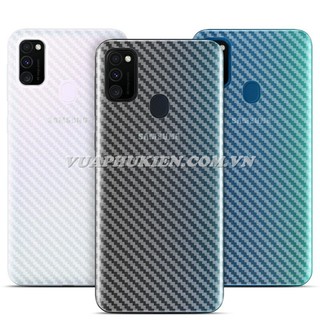 Tấm dán vân Carbon 3D mặt lưng cho Samsung Galaxy A71, A51, A50, A50S, A30S, A30, A20, M20, M21, M31, M30S, A01, A10