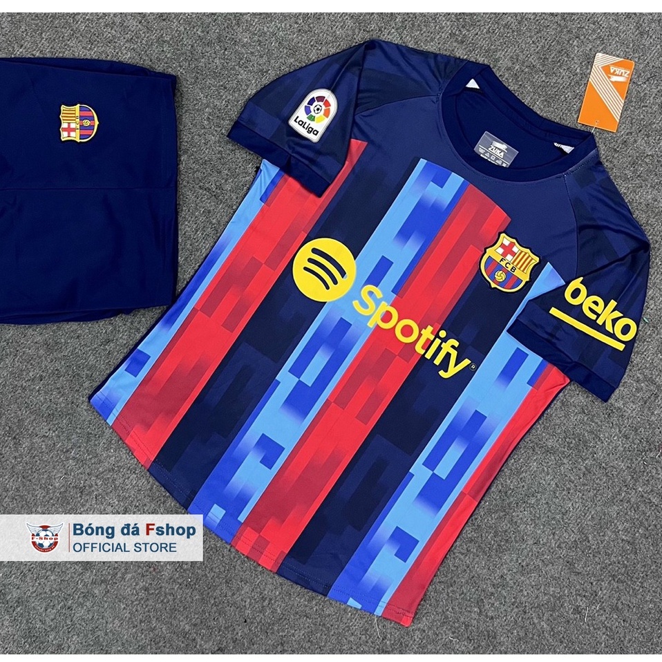 Bộ quần áo bóng đá câu lạc bộ Barcelona 2023 - Áo CLB Laliga - Bộ đồ đá banh đẹp Barca