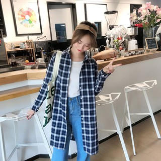 Áo Sơ Mi Nữ Form Dài 554