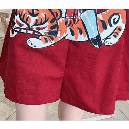 Quần Yếm Xòe Denim Siêu Xịn