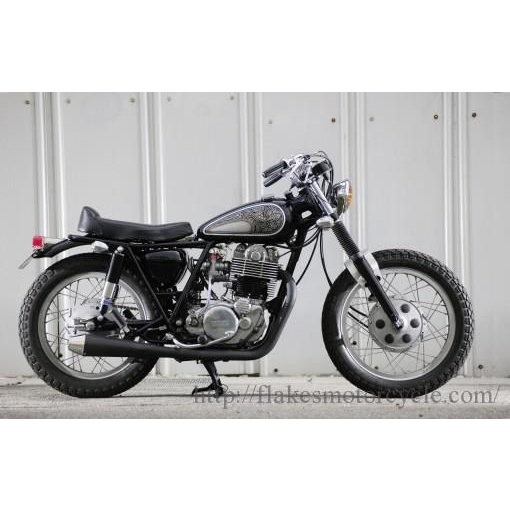 Ghi đông xe máy classic phong cách brat style,  22mm... chất liệu inox304 đường kính 22mm