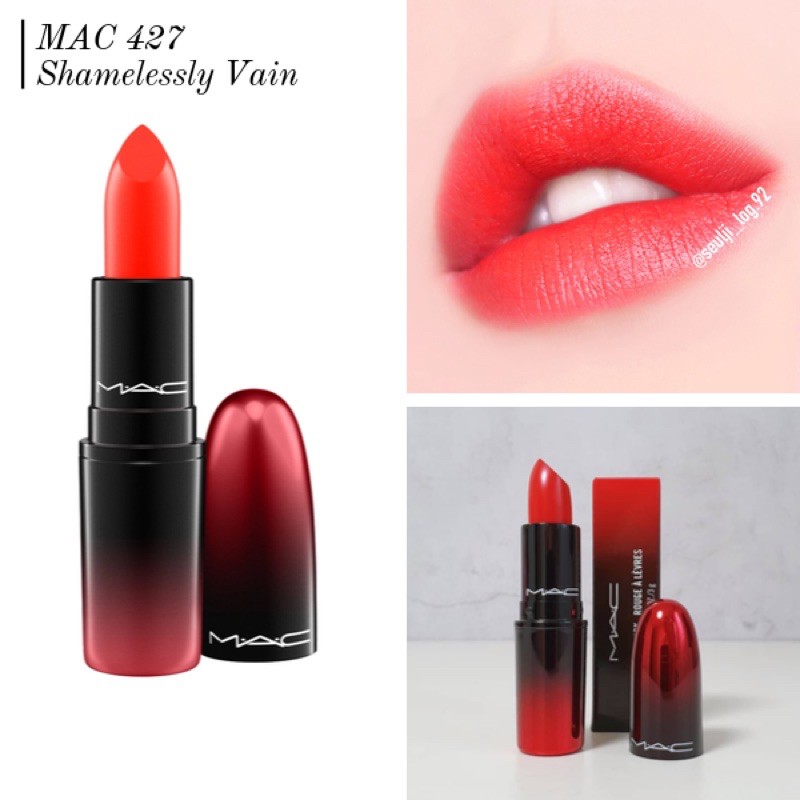 [Bill MAC Cosmetics USA] Son thỏi lì MAC Love Me Lipstick