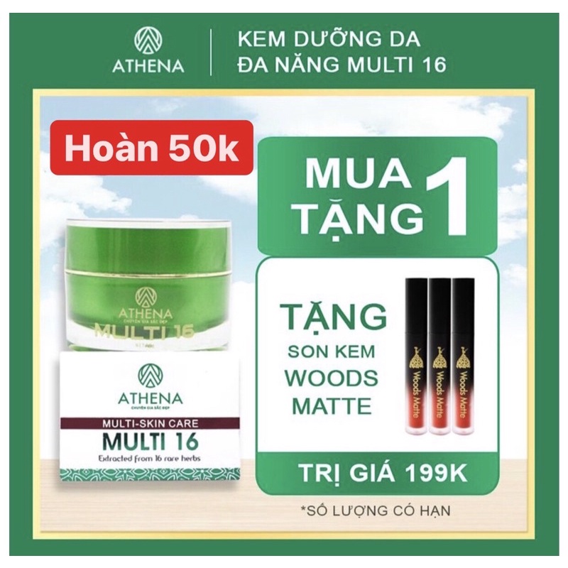 KEM MULTI 16 XOÁ RẠN DA CAM KẾT CHÍNH HÃNG (HOÀN 50k và TẶNG SON)