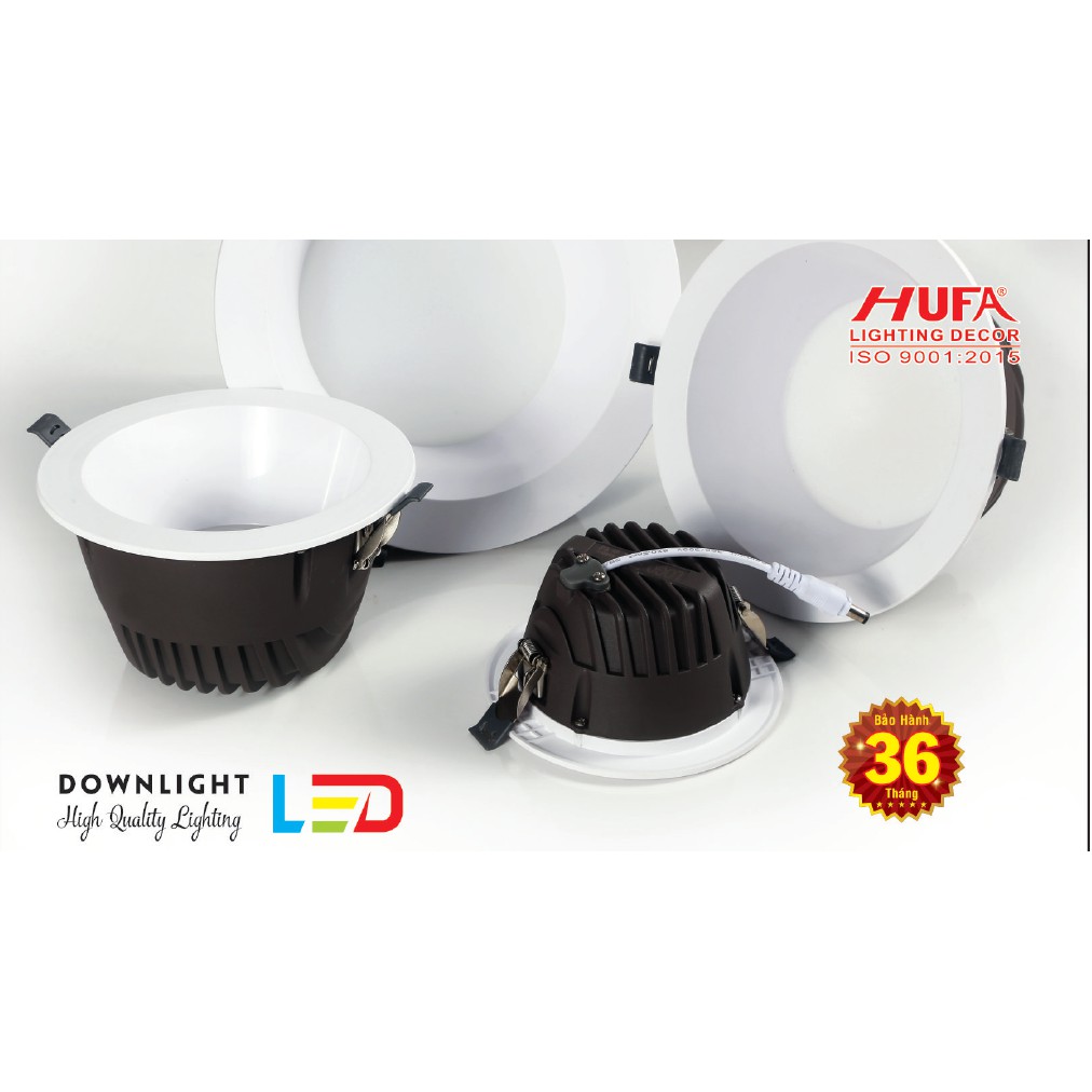 Đèn Led Downlight Âm Trần Siêu Sáng HUFA