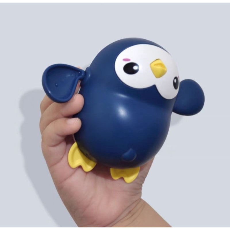 Thú Bơi Vặn Cót Đồ Chơi Bơi Trong Nước Thả Bồn Tắm Hình Chim Cánh Cụt Dễ Thương