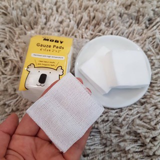 Gạc rơ lưỡi moby baby vệ sinh răng miệng cho bé 5x5cm - ảnh sản phẩm 3