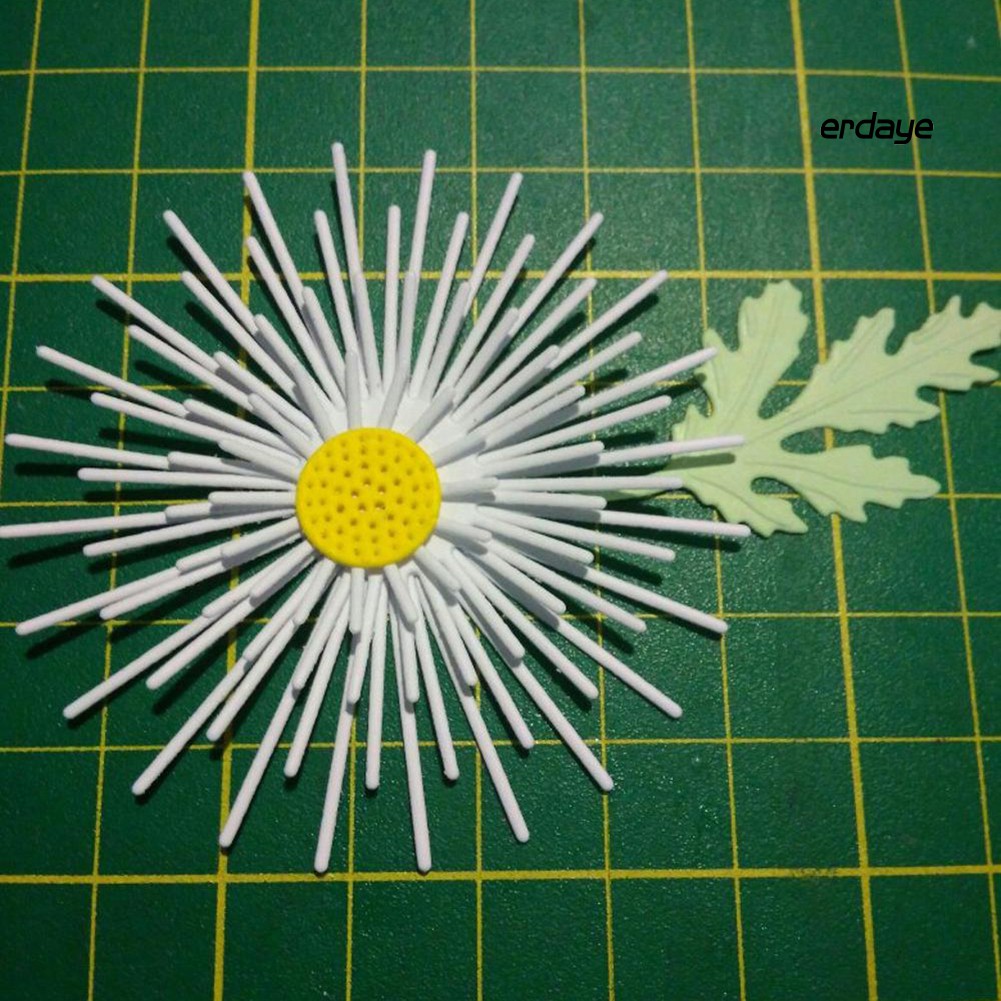 Khuôn cắt giấy kim loại hình hoa cúc - ảnh sản phẩm 7