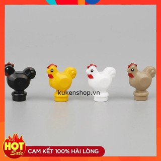 Đồ Chơi Minifigure Động Vật Con Gà Mẫu Mới NO.1237 - Phụ Kiện MOC