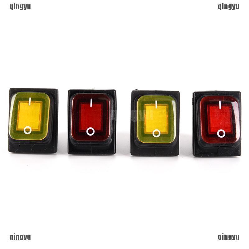 Công TắC ĐèN LED 4 Pin 12V ChốNg NướC Cho Xe Hơi / TàU ThủY