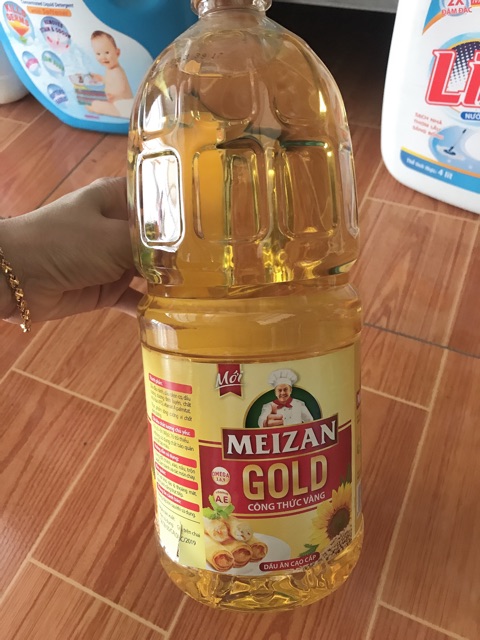 Dầu ăn meizan gold 2lít