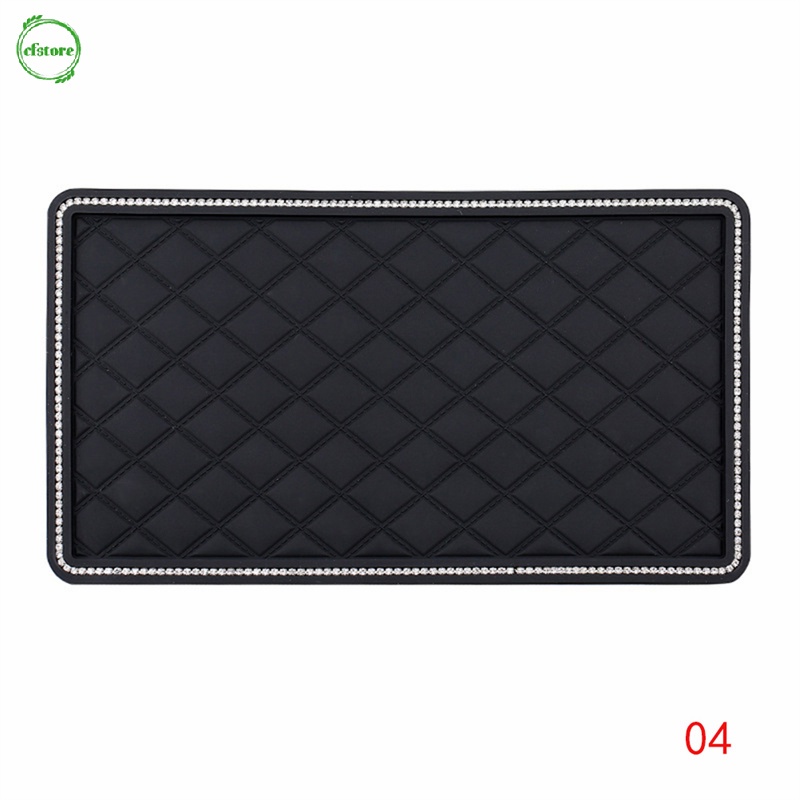 Thảm Đính Kim Cương Giả Lấp Lánh Chống Trượt Dùng Trang Trí Bảng Điều Khiển Xe Hơi