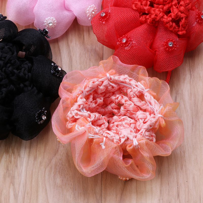 Lưới Búi Tóc Ngọt Ngào Dành Cho Bé Gái