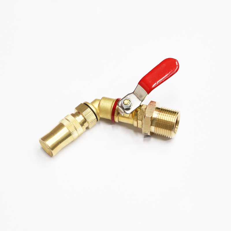 Đầu béc rửa máy lạnh điều hòa dùng cho máy rửa xe chỉnh áp , có thể chỉnh tia nước, ren ngoài 22mm, béc rửa máy lạnh