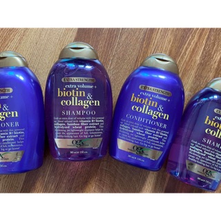 [MADE IN US] MẪU MƠI set gội & xả Biotin Collagen OGX 385ml