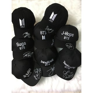 [Siêu rẻ] Nhập WAFANGD giảm 5K cho đơn 50K_ Nón Chữ Ký BTS (Tất cả Idol BTS) 1 Nón cũng Sỉ