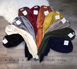 Áo len cardigan
